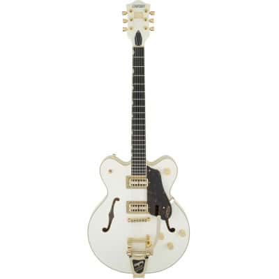 G6609TG PLAYERS EDITION BROADKASTER CENTER BLOCK DOUBLE-CUT WITH STRING-THRU BIGSBY AND GOLD HARDWAR