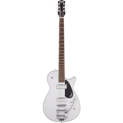 G5260T ELECTROMATIC JET BARITONE WITH BIGSBY LRL, AIRLINE SILVER