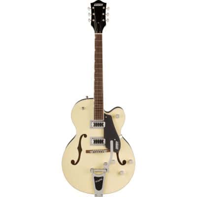 G5420T ELECTROMATIC CLASSIC HOLLOW BODY SINGLE-CUT WITH BIGSBY, LAUREL FINGERBOARD, TWO-TONE VINTAGE WHITE/LONDON GREY
