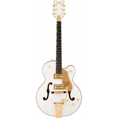 Synchromatic Falcon Hollow Body Single-Cut with Bigsby EBO Snowcrest White