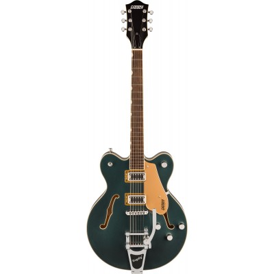 G5622T ELECTROMATIC CENTER BLOCK DOUBLE-CUT WITH BIGSBY, LAUREL FINGERBOARD, CADILLAC GREEN