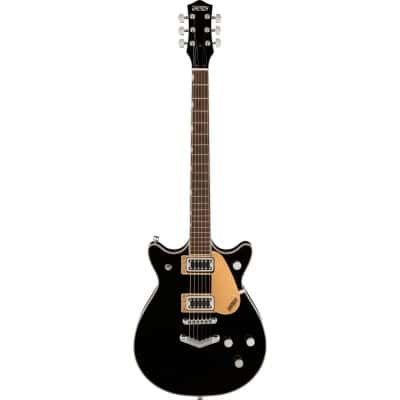 GRETSCH GUITARS G5222 ELECTROMATIC DOUBLE JET BT WITH V-STOPTAIL IL BLACK