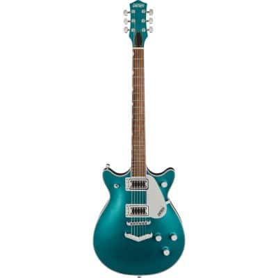 GRETSCH GUITARS G5222 ELECTROMATIC DOUBLE JET BT WITH V-STOPTAIL IL OCEAN TURQUOISE