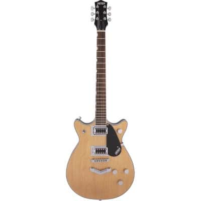 GRETSCH GUITARS G5222 ELECTROMATIC DOUBLE JET BT WITH V-STOPTAIL LRL, AGED NATURAL
