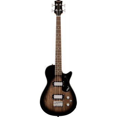 G2220 ELECTROMATIC JUNIOR JET BASS II SHORT-SCALE BLACK WLNT BRISTOL FOG