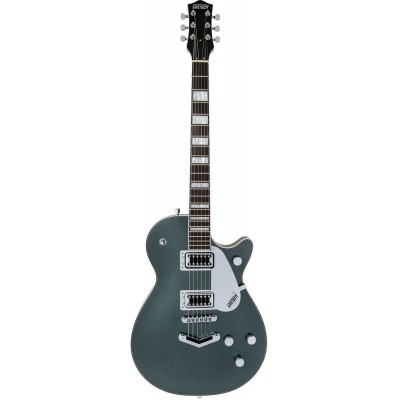 G5220 ELECTROMATIC JET BT SINGLE-CUT WITH V-STOPTAIL, BLACK WLNT, JADE GREY METALLIC