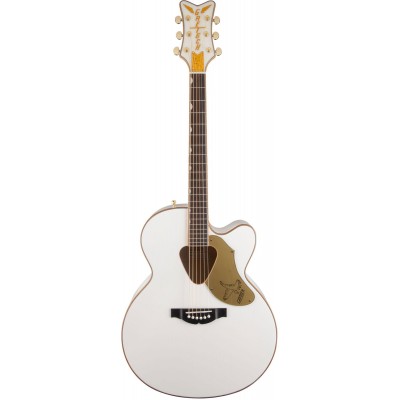 GRETSCH GUITARS G5022Cwfe Falcon Jumbo Rancher White