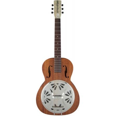 G9200 BOXCAR ROUND-NECK, MAHOGANY BODY RESONATOR GUITAR, NATURAL