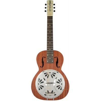 G9210 BOXCAR SQUARE-NECK, MAHOGANY BODY RESONATOR GUITAR, NATURAL