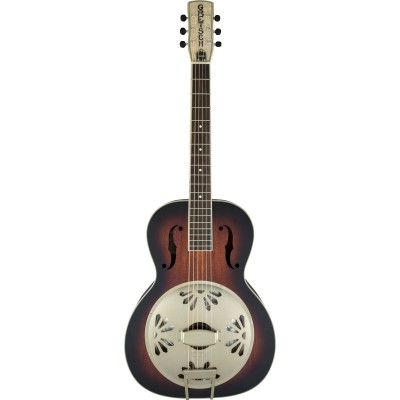 G9240 Alligator Round-Neck Biscuit Cone Resonator 2-Color Sunburst