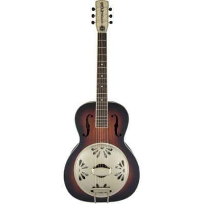 Gretsch Guitars G9241 Alligator Biscuit Round-neck Resonator Guitar With Fishman Nashville Pickup 2-color Sunburst
