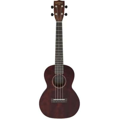 g9120 tenor standard ukulele with gig bag ovkgl, vintage mahogany stain