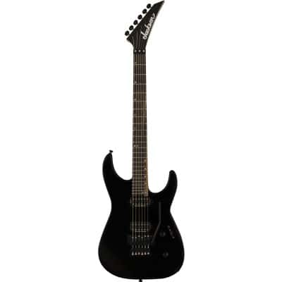 JACKSON GUITARS AMERICAN SERIES VIRTUOSO STREAKY EBO SATIN BLACK