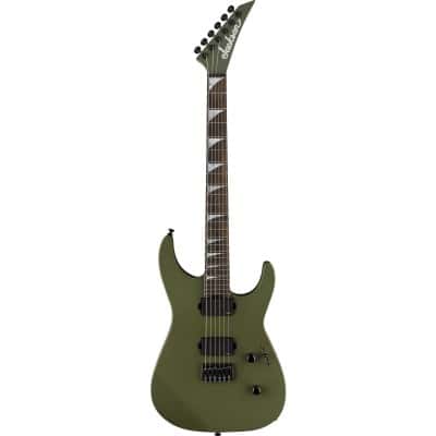 JACKSON GUITARS AMERICAN SERIES SOLOIST SL2 HT, EBONY FINGERBOARD, MATTE ARMY DRAB