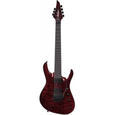 USA SIGNATURE CHRIS BRODERICK SOLOIST 7 EBO, TRANSPARENT RED