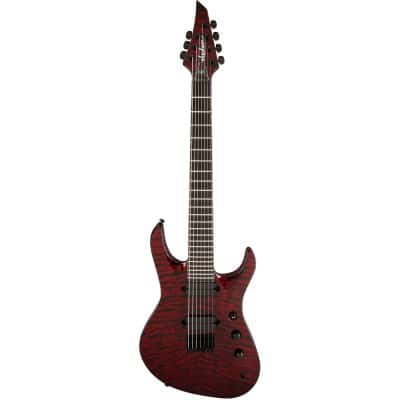 USA SIGNATURE CHRIS BRODERICK SOLOIST HT7 EBO, TRANSPARENT RED