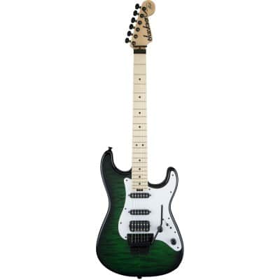 USA SIGNATURE ADRIAN SMITH SAN DIMAS SDQM MN, TRANSPARENT GREEN BURST