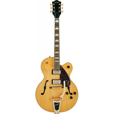 G2410TG STREAMLINER HOLLOW BODY SINGLE-CUT WITH BIGSBY AND GOLD HARDWARE LRL, VILLAGE AMBER