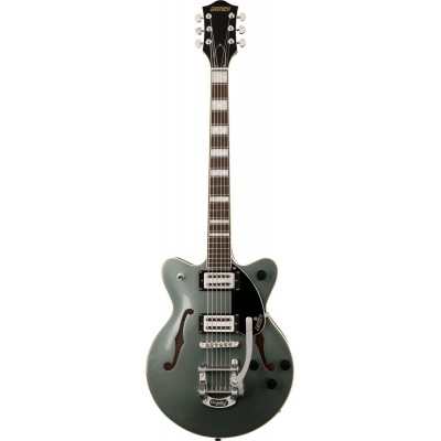 GRETSCH GUITARS G2655T STREAMLINER CENTER BLOCK JR. DOUBLE-CUT WITH BIGSBY LRL STIRLING GREEN