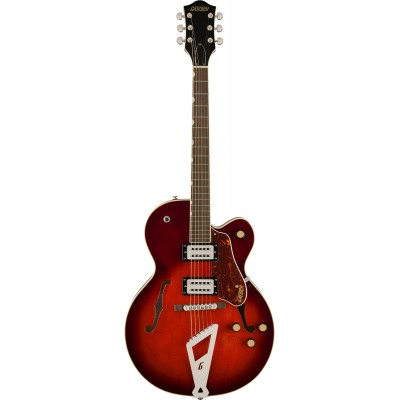 GRETSCH GUITARS G2420 Streamliner Hollow Body With Chromatic Ii, Lrl, Claret Burst