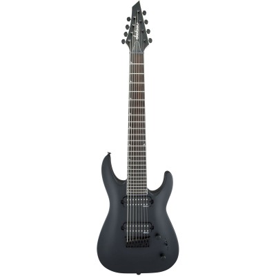 JS  DINKY ARCH TOP JS32-8 DKA HT, AMARANTH FINGERBOARD, SATIN BLACK