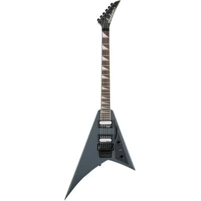 JS RHOADS JS32, AMARANTH FINGERBOARD, SATIN GRAY