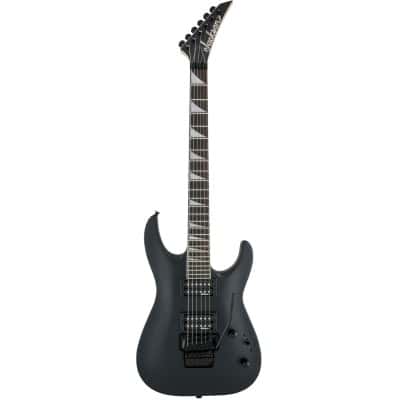 JS DINKY ARCH TOP JS32 DKA, AMARANTH FINGERBOARD, SATIN BLACK