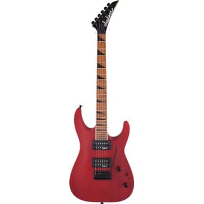 JACKSON GUITARS JS DINKY ARCH TOP JS24 DKAM MN, RED STAIN