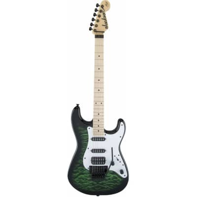 Jackson Guitars X Series Signature Adrian Smith Sdxq Maple Fingerboard Transparent Green