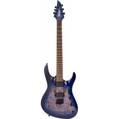 PRO SERIES SIGNATURE CHRIS BRODERICK SOLOIST HT6P LRL, TRANSPARENT BLUE