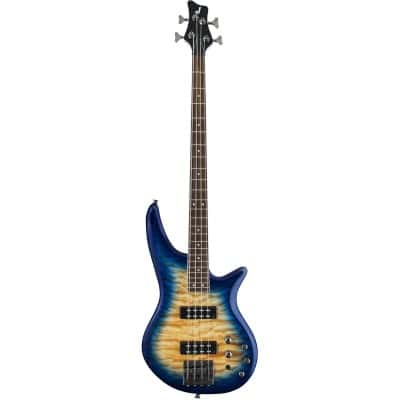 Jackson Guitars Js Series Spectra Bass Js3q Lf Amber Blue Burst