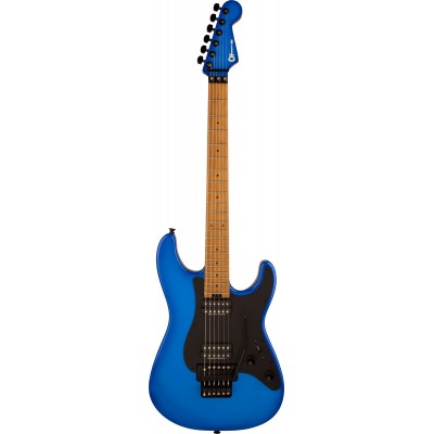 Pro-Mod Plus So-Cal Style 1 HH FR CM Caramelized MN Blue Burst