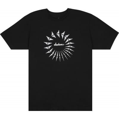 JACKSON® CIRCLE SHARK FIN T-SHIRT BLACK XXL