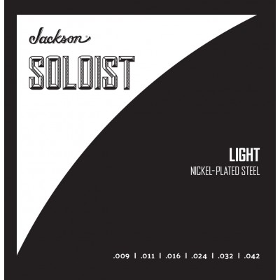JACKSON GUITARS JACKSON® SOLOIST? STRINGS LIGHT .009-.042