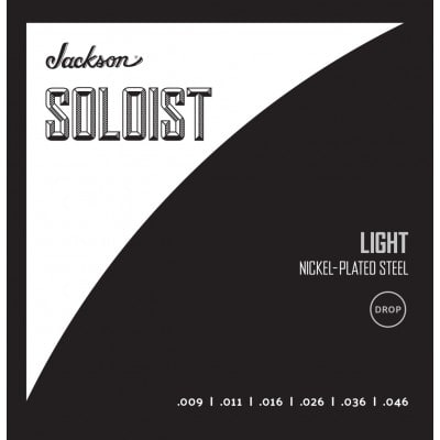 JACKSON GUITARS JACKSON® SOLOIST? STRINGS DROP LIGHT .009-.046