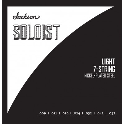 JACKSON® SOLOIST? STRINGS 7 STRING LIGHT .009-.052
