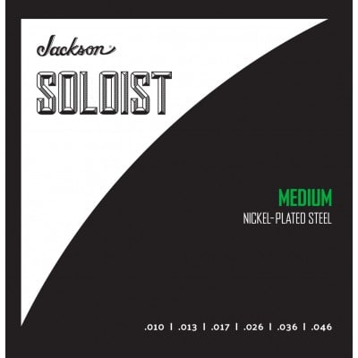JACKSON GUITARS SOLOIST MEDIUM 10-46