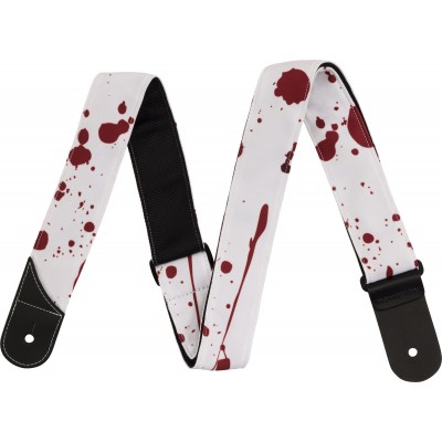 JACKSON® SPLATTER STRAP WHITE AND RED 2