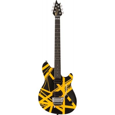 WOLFGANG SPECIAL STRIPED SERIES, EBONY FINGERBOARD, BLACK AND YELLOW