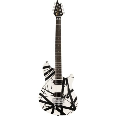 WOLFGANG SPECIAL STRIPED SERIES, EBONY FINGERBOARD, BLACK AND WHITE