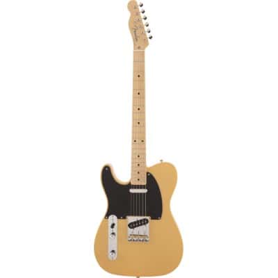 FENDER MADE IN JAPAN TRADITIONAL 50S TELECASTER, LHED MN, BUTTERSCOTCH BLONDE