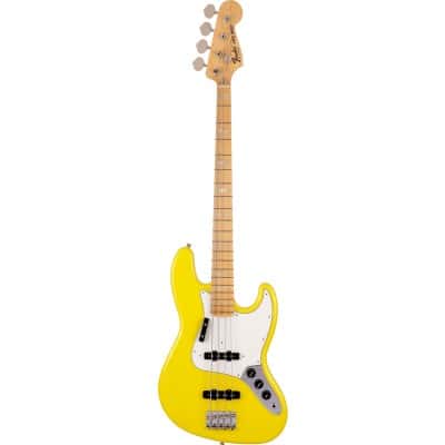 MIJ LTD JAZZ BASS MN MONACO YELLOW