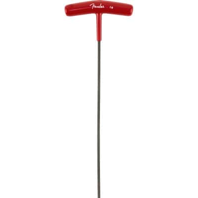 FENDER TRUSS ROD ADJUSTMENT WRENCH,T-STYLE, 1/8, RED