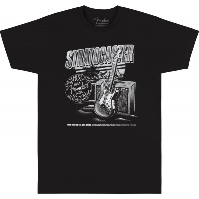 Fender Stratocaster 70Th Anni, Tee, Black, L