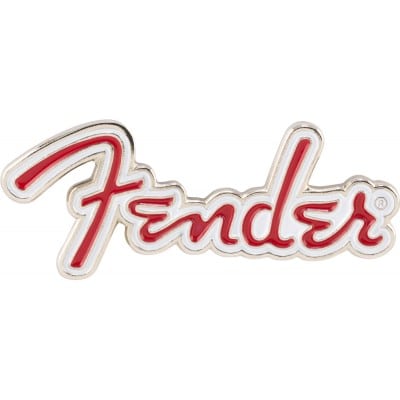 FENDER RED LOGO ENAMEL PIN