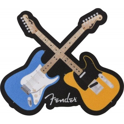 FENDER CROSSED GUITAR PATCH