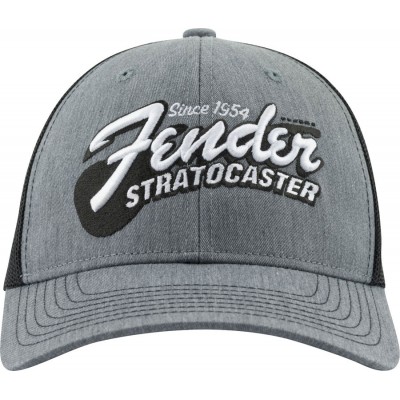 Stratocaster Guitar Hat, Heather Gray