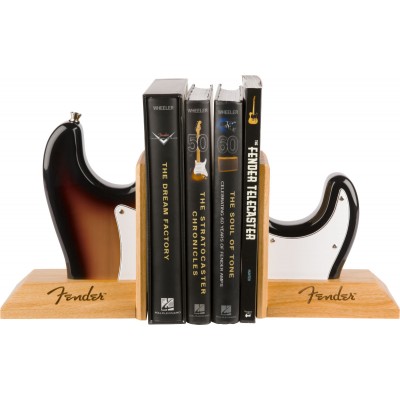 FENDER Fender Strat Body Bookends, Sunburst