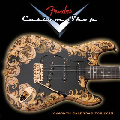 FENDER 2025 Fender Custom Shop Calendar