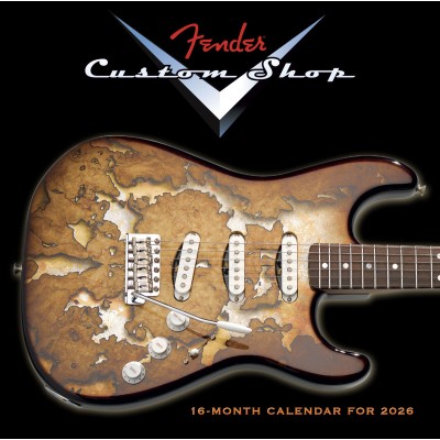 2026 Fender Custom Shop Calendar